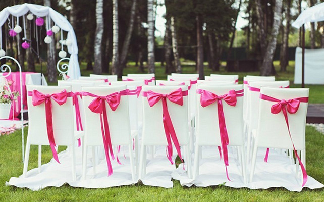 Свадебные украшения для стульев своими руками - магазин "Свадебные штучки": + товаров